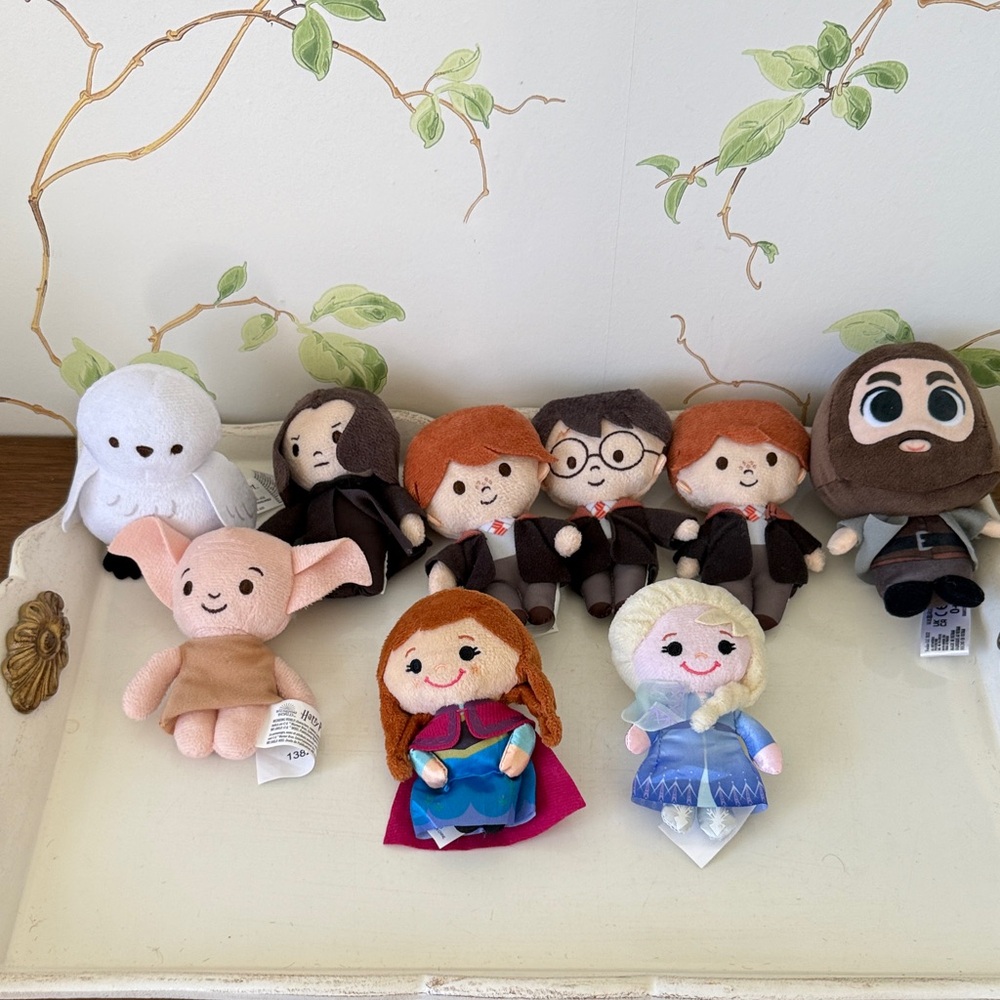 Wizarding World Harry Potter - Frozen Mini Plush Character Toy Set of 8